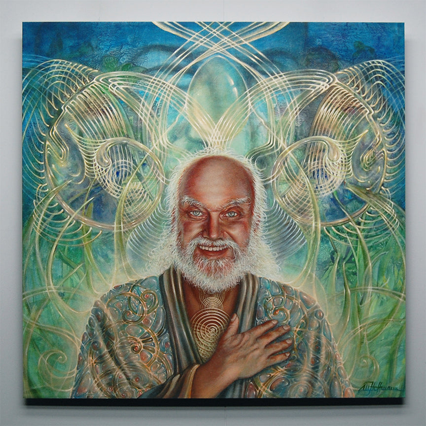 Ram Dass Portrait - Artdrop