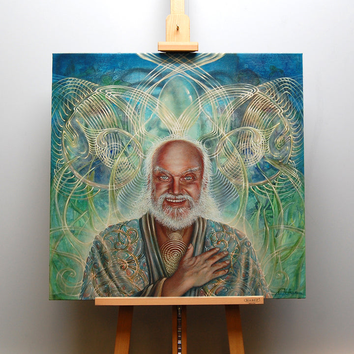 Ram Dass Portrait - Artdrop
